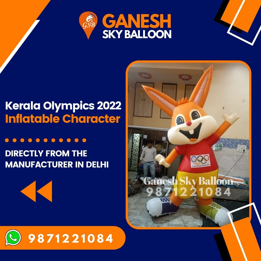 Kerala Olympics 2022 Inflatable Characater